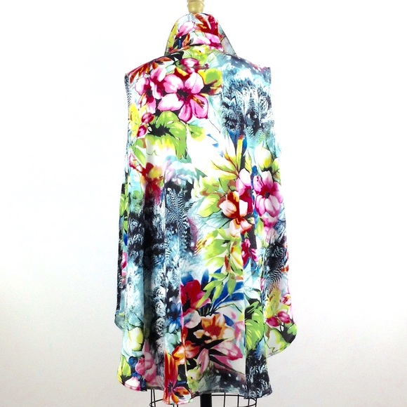 La Palapa Floral Print Tunic - Picture 3 of 6